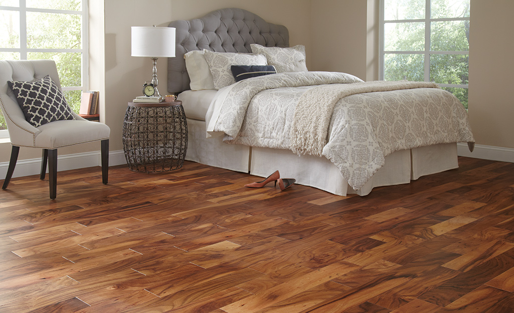 Bedroom flooring